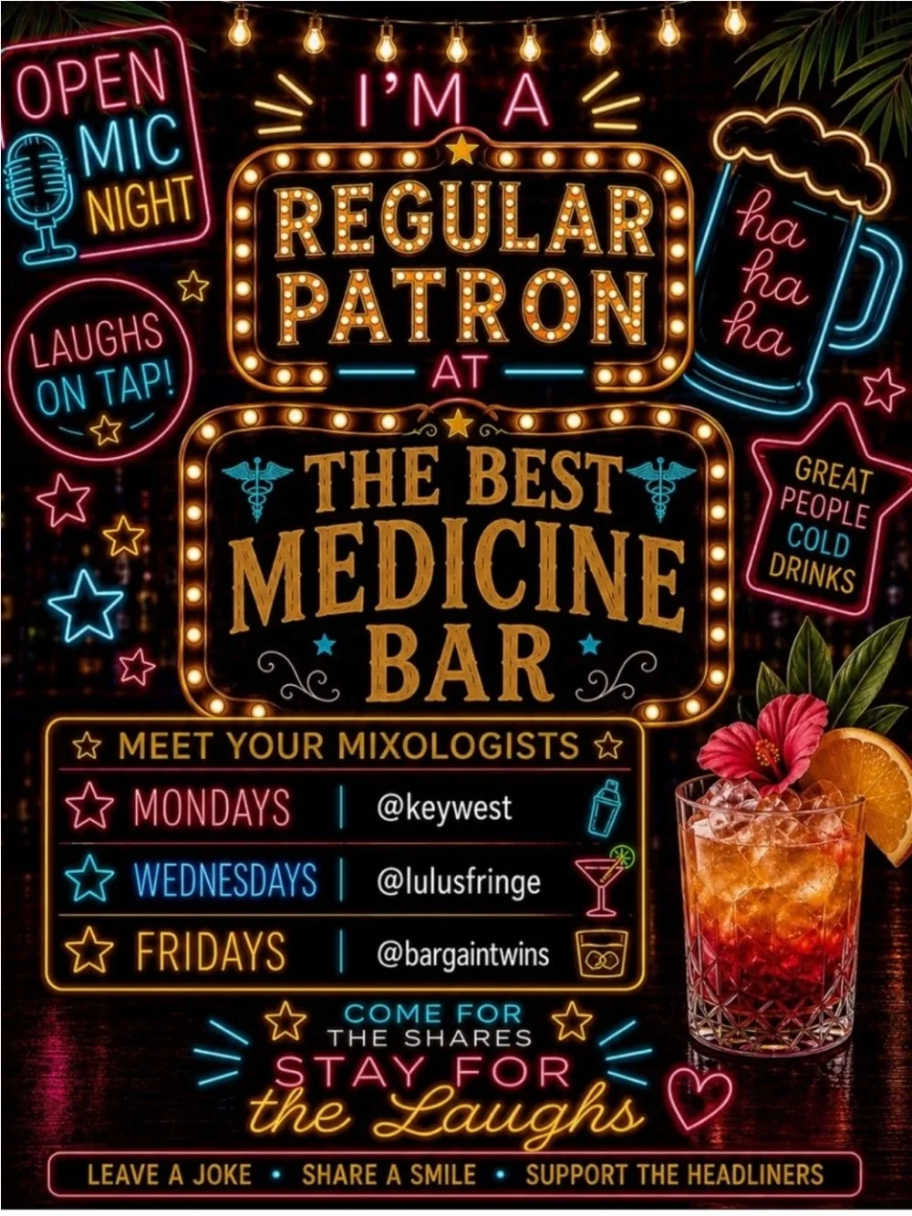 The Best Medicine Bar Share Game